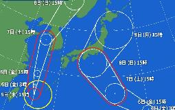 台風による体調不良